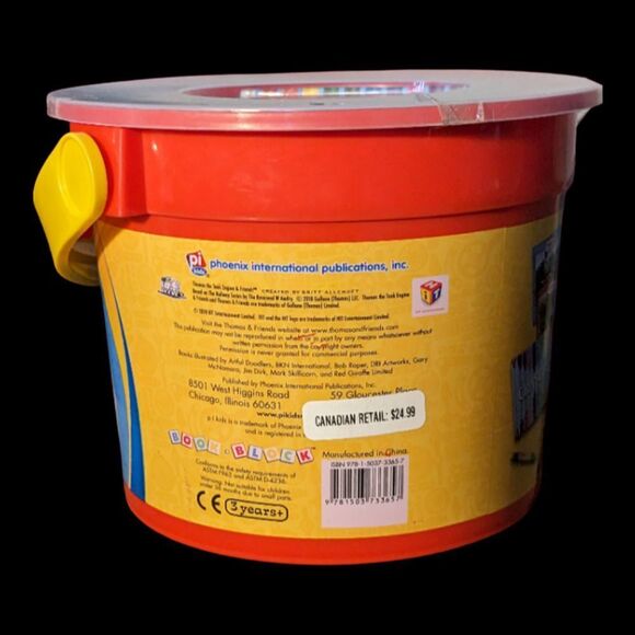 Thomas & Friends My Little Bucket of 8 Board Books Plus Crayons Stickers Fun Pad - Picture 3 of 4